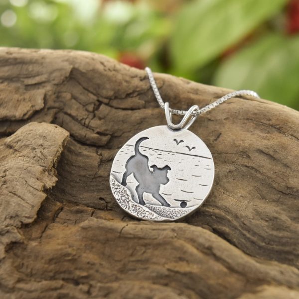 Beach Dog Pendant